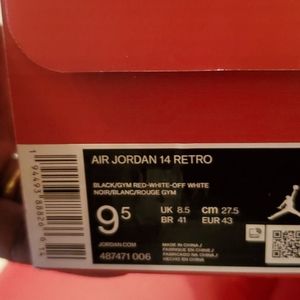 Air Jordan  retro 9.5